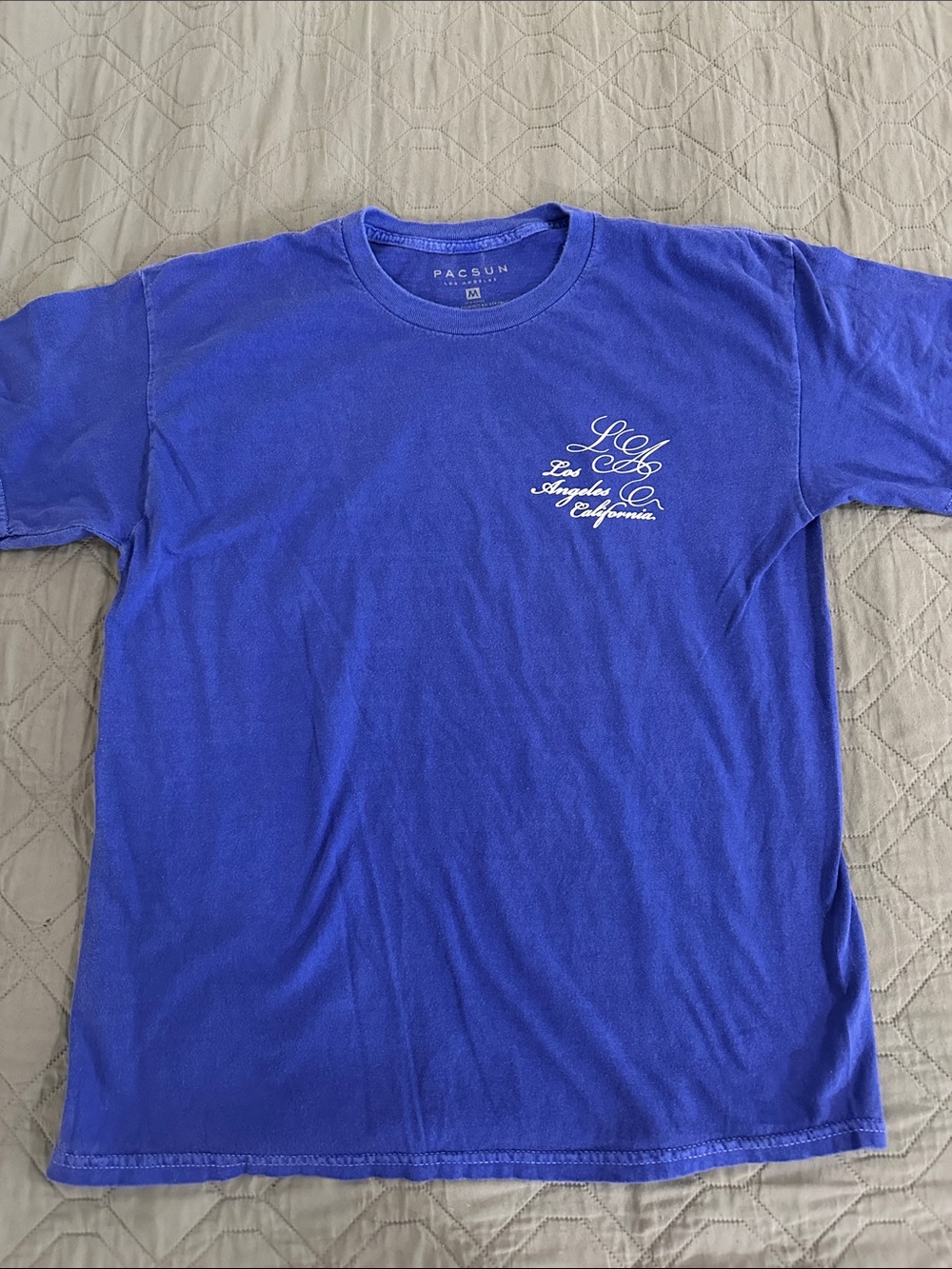 PacSun Los Angeles Shirt Blue Size Medium
